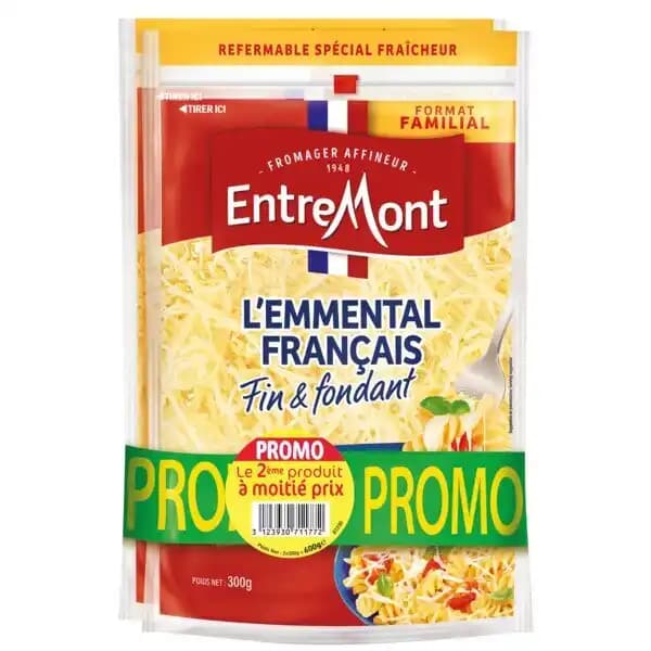 Emmental Râpé Entremont