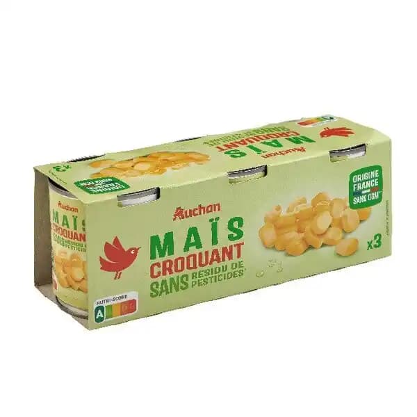 Maïs Croquant Auchan