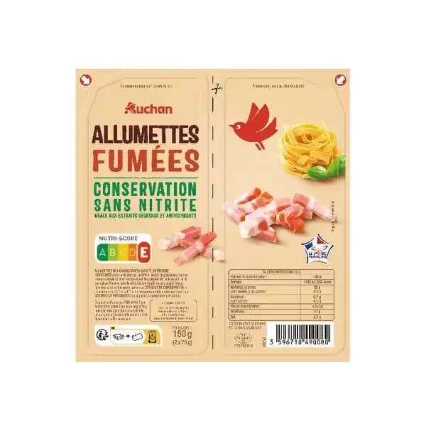 Allumettes Auchan