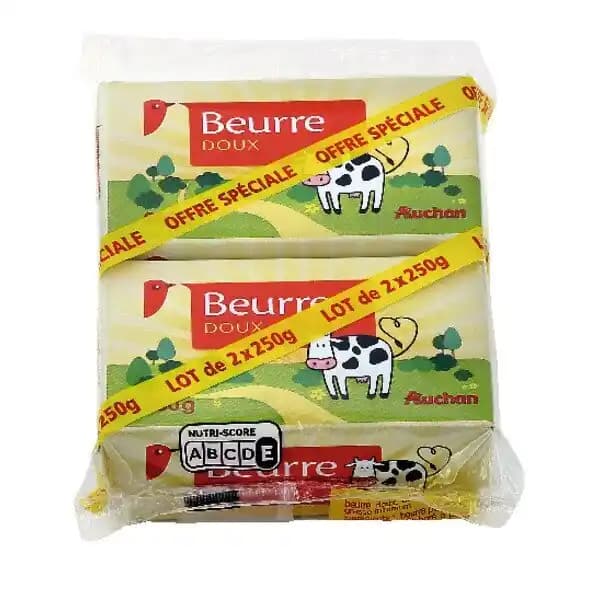 Beurre Auchan