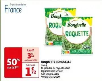 Bonduelle - roquette