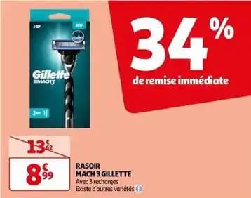 Gillette - rasoir mach 3