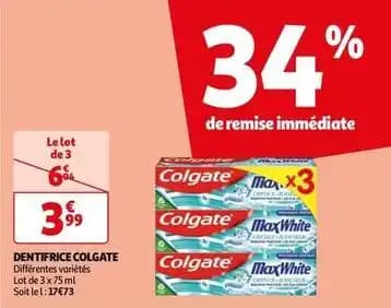 Colgate - dentifrice