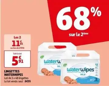 Waterwipes - lingettes