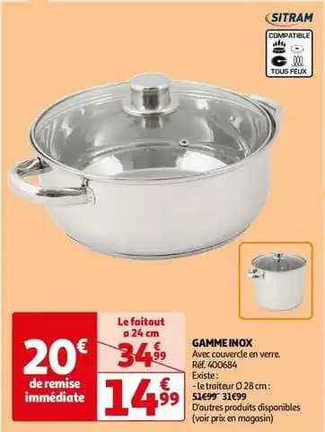 Sitram - gamme inox