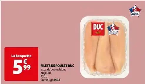 Duc - filets de poulet