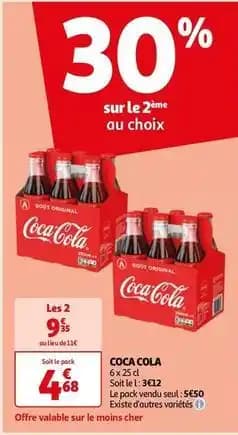 Coca cola - 6 x 25 cl