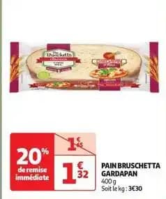 Gardapan - pain bruschetta