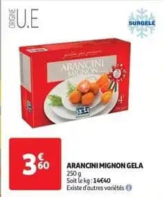 Gela - arancini mignon