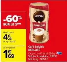 Café soluble