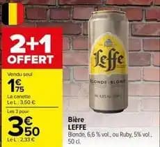 Bière blonde