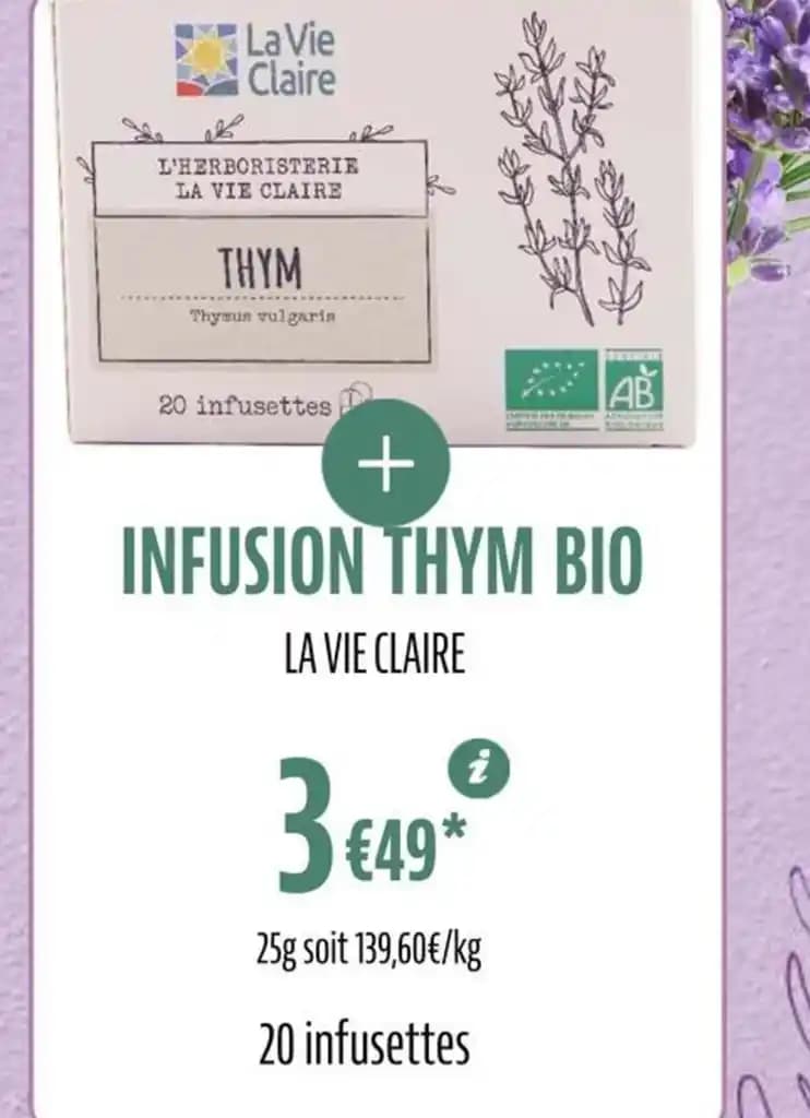 INFUSION THYM BIO