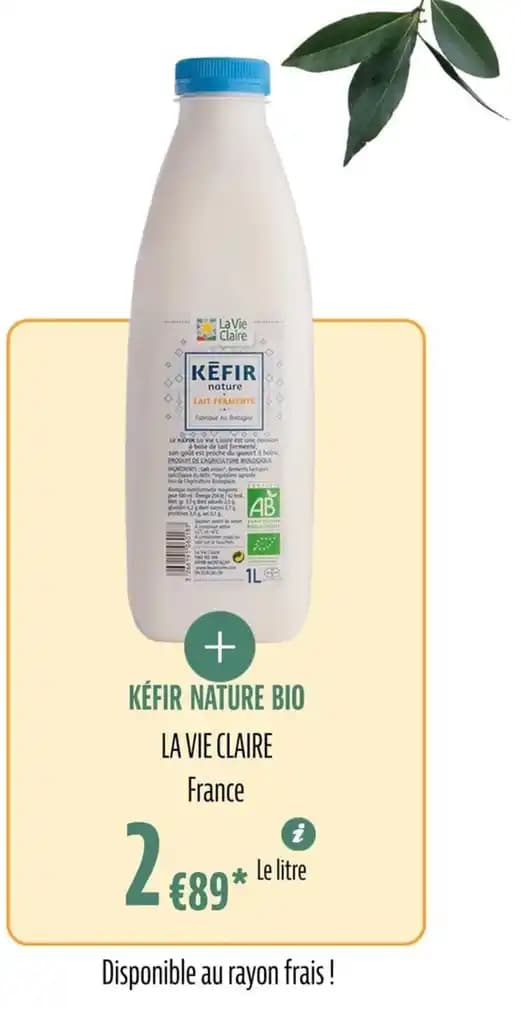 KÉFIR NATURE BIO