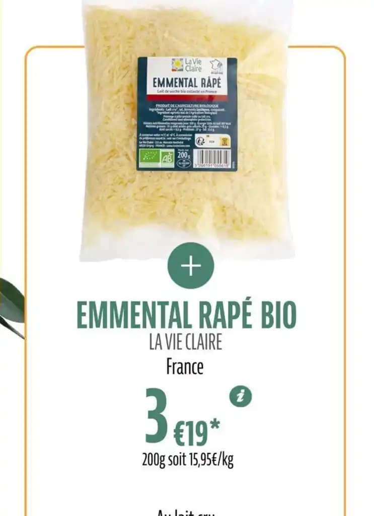 EMMENTAL RAPÉ BIO
