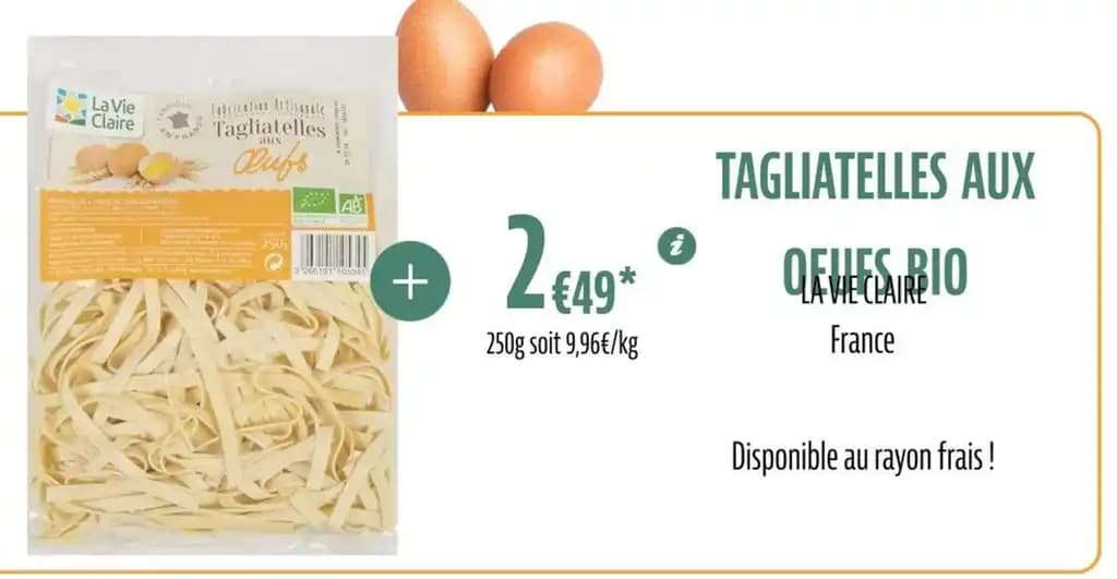 TAGLIATELLES AUX
