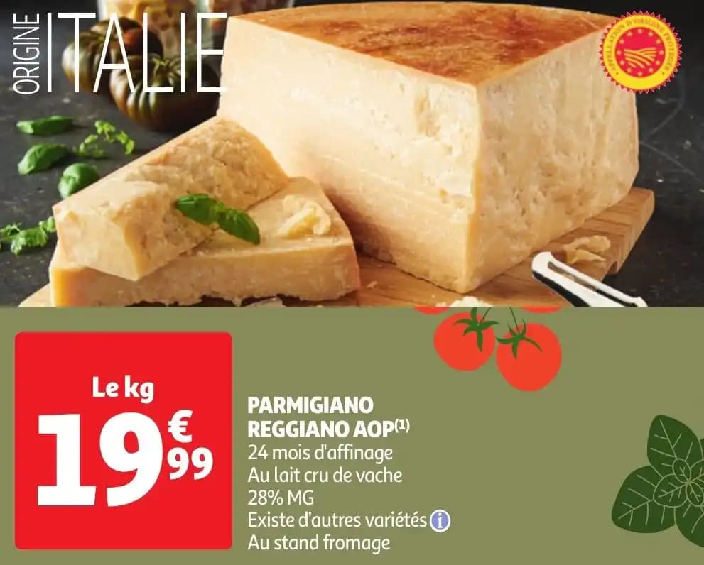 PARMIGIANO REGGIANO AOP(¹)