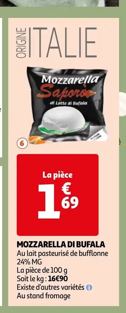 MOZZARELLA DI BUFALA