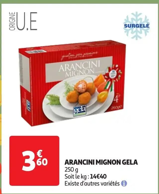 ARANCINI MIGNON GELA