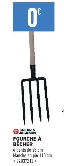 FOURCHE À BÊCHER