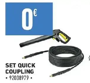 SET QUICK COUPLING