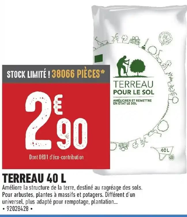 TERREAU 40 L