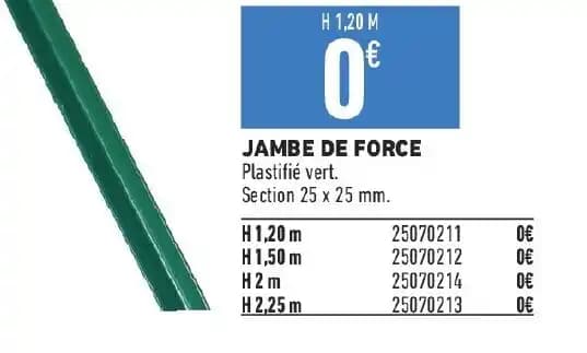 JAMBE DE FORCE