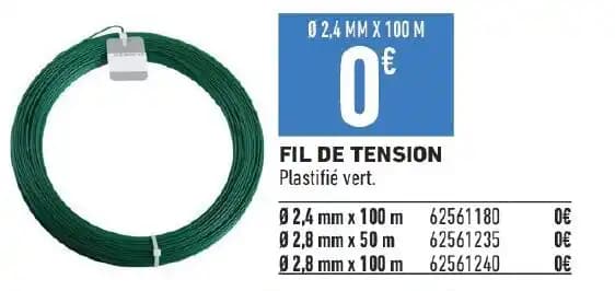 FIL DE TENSION