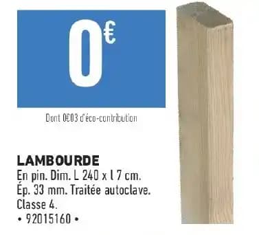 LAMBOURDE