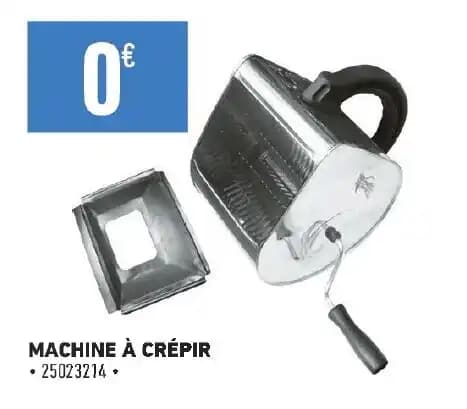 MACHINE À CRÉPIR
