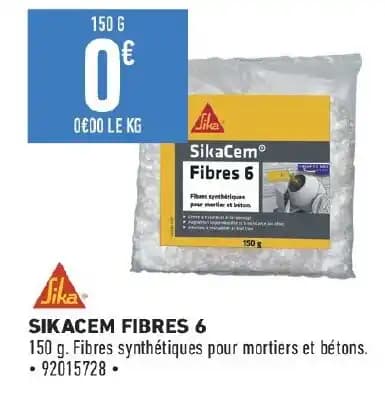 SIKACEM FIBRES 6