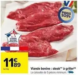 Viande bovine