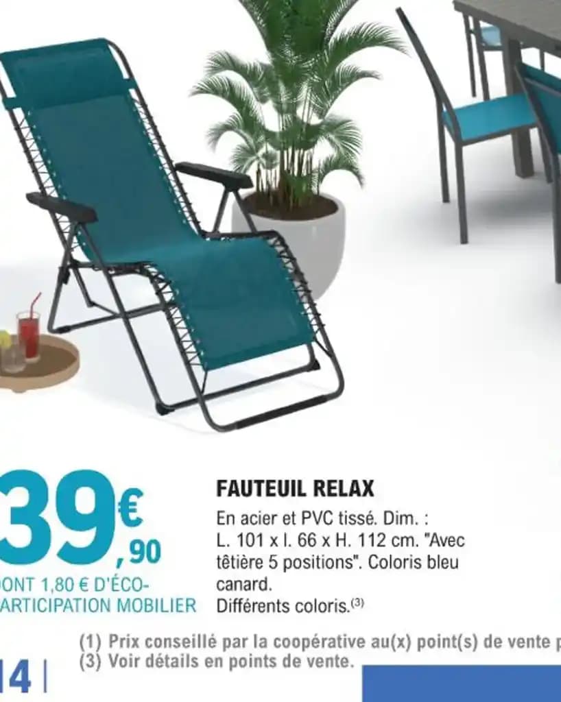 FAUTEUIL RELAX