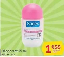 Sanex - déodorant 55ml