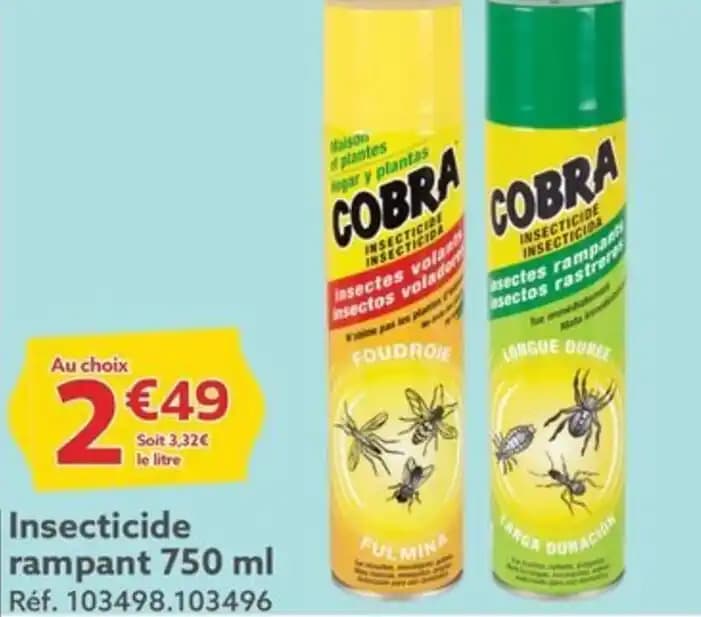 Insecticide rampant 750 ml
