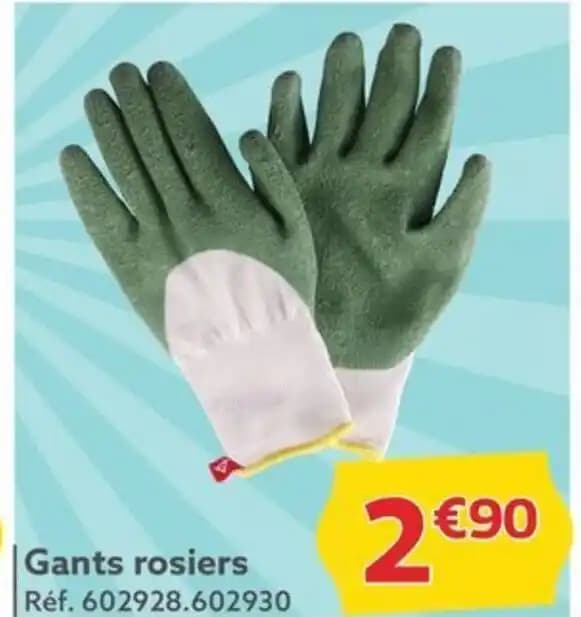 Gants rosiers