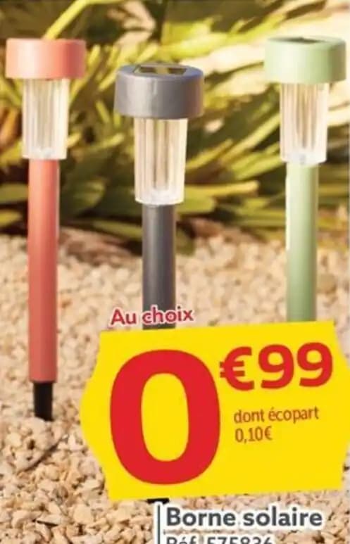 Borne solaire