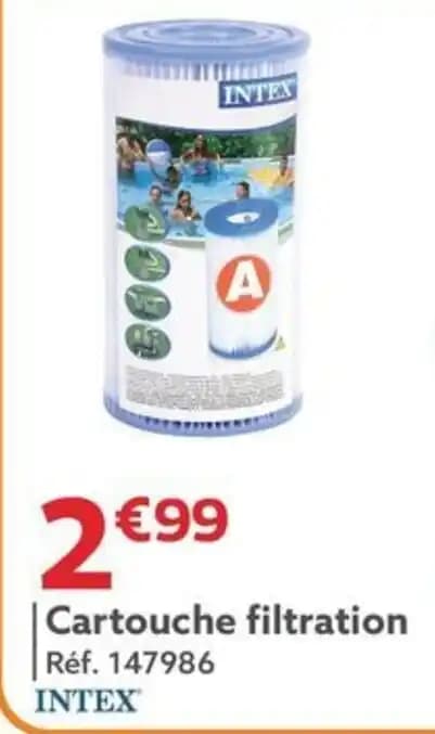 | Cartouche filtration