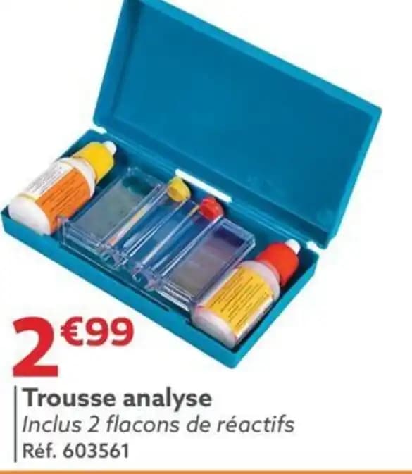 Trousse analyse