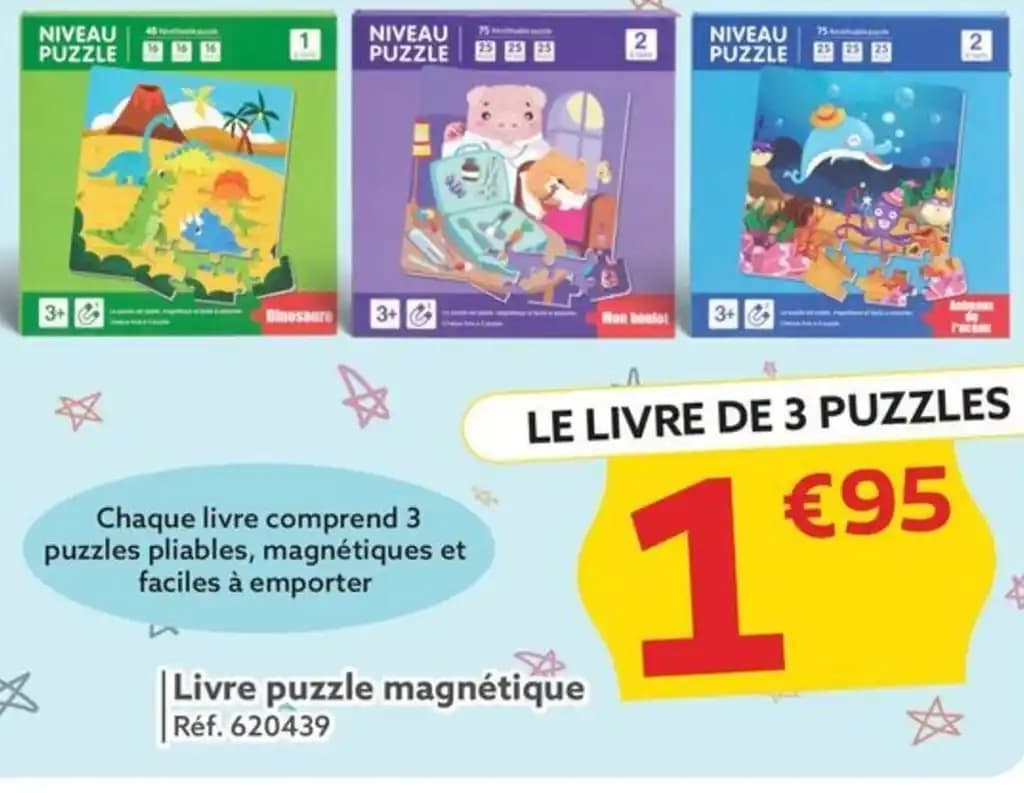 Livre puzzle magnétique
