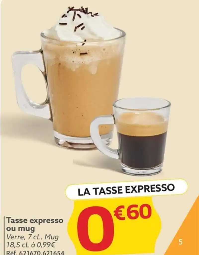 | Tasse expresso ou mug