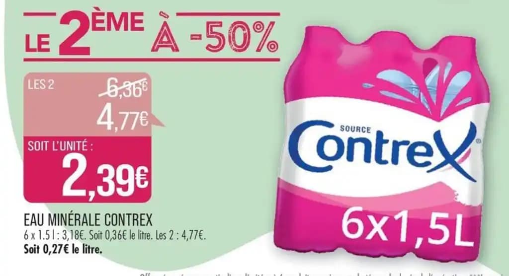 EAU MINÉRALE CONTREX