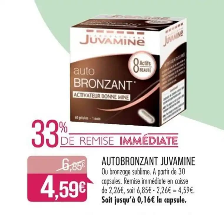 AUTOBRONZANT JUVAMINE