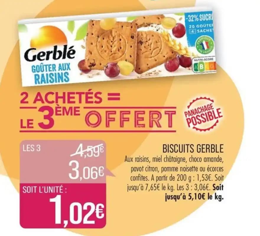 BISCUITS GERBLE