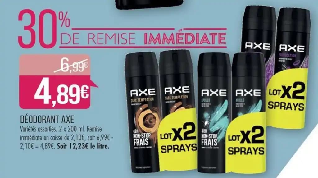 DÉODORANT AXE