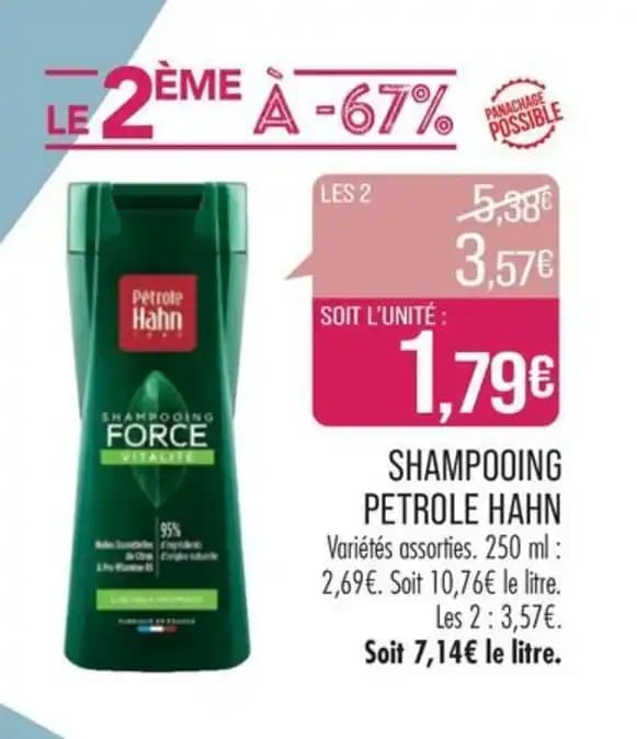 SHAMPOOING PETROLE HAHN