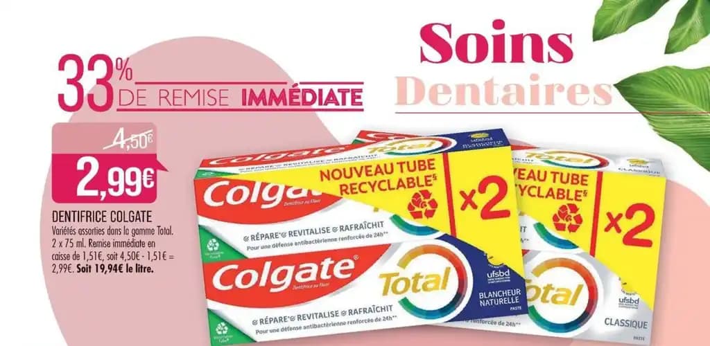 DENTIFRICE COLGATE