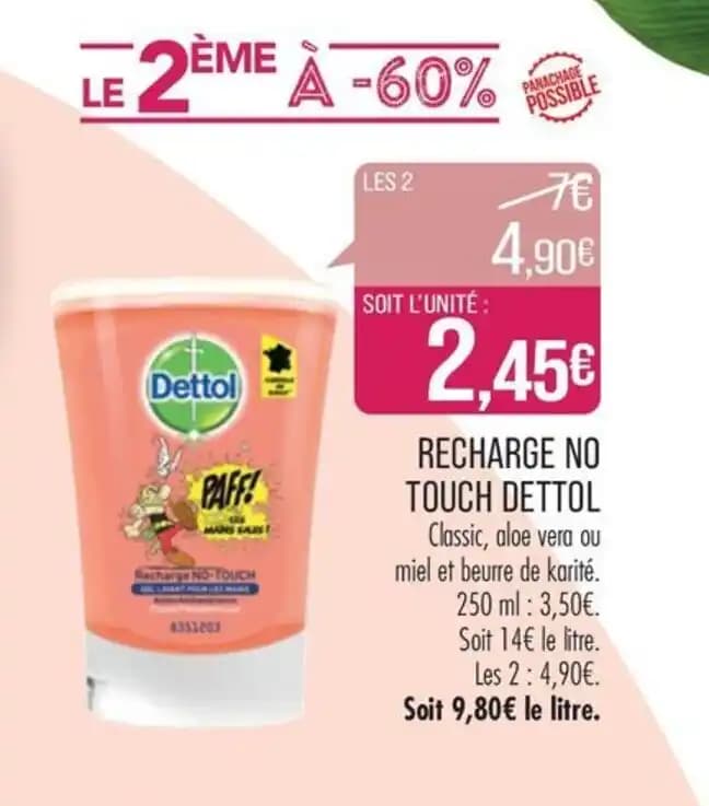 RECHARGE NO TOUCH DETTOL
