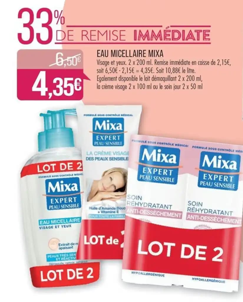 EAU MICELLAIRE MIXA