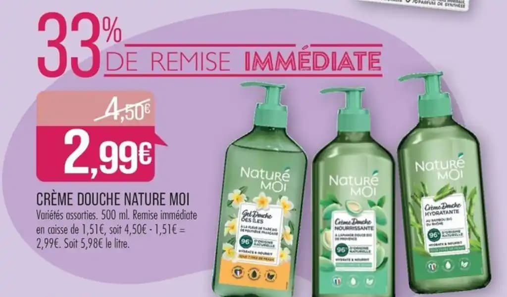 CRÈME DOUCHE NATURE MOI