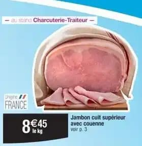 Jambon cuit